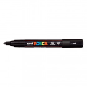Uni Posca PC-5M Boyama Markörü 1.8-2.5 mm SİYAH