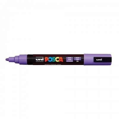 Uni Posca PC-5M Boyama Markörü 1.8-2.5 mm LEYLAK