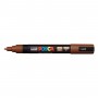 Uni Posca PC-5M Boyama Markörü 1.8-2.5 mm KAHVERENGİ