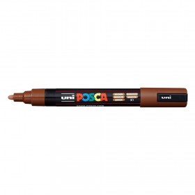 Uni Posca PC-5M Boyama Markörü 1.8-2.5 mm KAHVERENGİ
