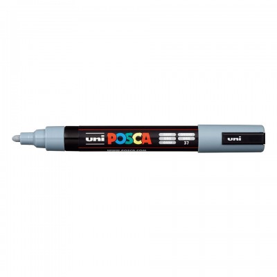 Uni Posca PC-5M Boyama Markörü 1.8-2.5 mm GRİ