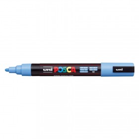 Uni Posca PC-5M Boyama Markörü 1.8-2.5 mm GÖK MAVİSİ