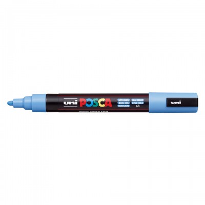 Uni Posca PC-5M Boyama Markörü 1.8-2.5 mm GÖK MAVİSİ