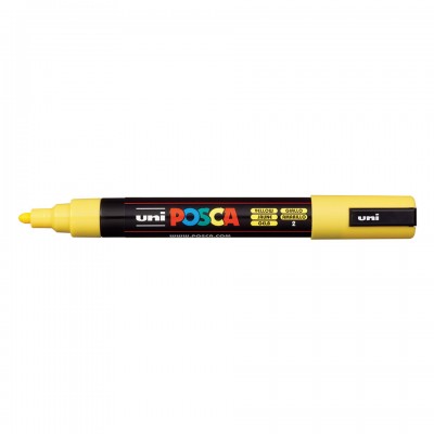Uni Posca PC-5M Boyama Markörü 1.8-2.5 mm SARI