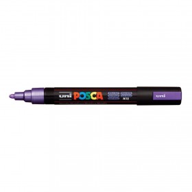 Uni Posca PC-5M Boyama Markörü 1.8-2.5 mm METALİK MOR