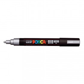 Uni Posca PC-5M Boyama Markörü 1.8-2.5 mm METALİK GÜMÜŞ