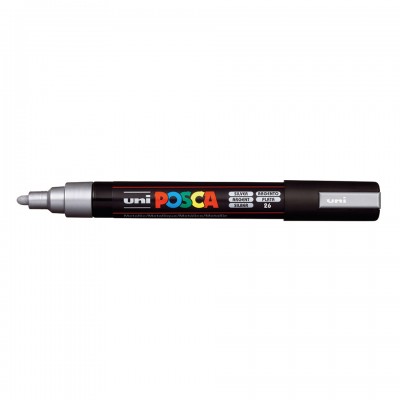 Uni Posca PC-5M Boyama Markörü 1.8-2.5 mm METALİK GÜMÜŞ