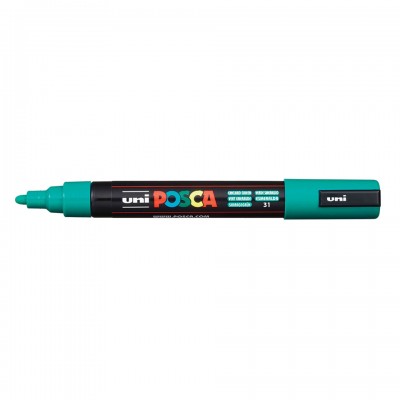 Uni Posca PC-5M Boyama Markörü 1.8-2.5 mm ZÜMRÜT YEŞİLİ