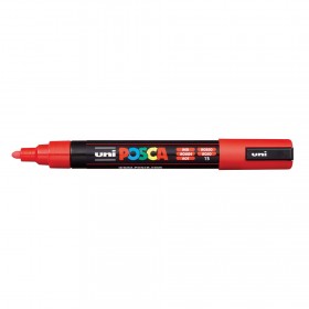 Uni Posca PC-5M Boyama Markörü 1.8-2.5 mm KIRMIZI