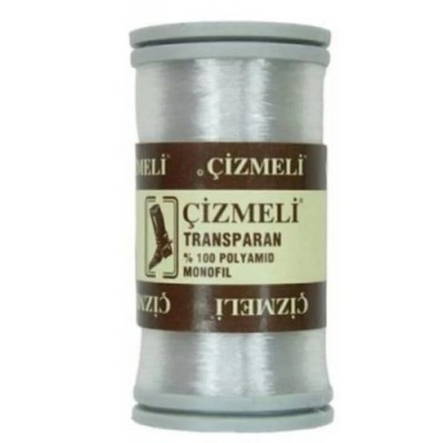 Çizmeli Hayalet İp (şeffaf dikiş ipi) 200 mt