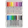 Rich Art-X Pro Art Akrilik Marker Fırça Uçlu Boyama Kalem Seti 24'lü