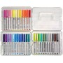 Rich Art-X Pro Art Akrilik Marker Fırça Uçlu Boyama Kalem Seti 36'lı