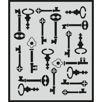 L033 Stencil 20x24 cm