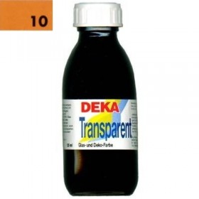 Deka Transparent 125 ml Cam Boyası 02-10 Orange (Turuncu)