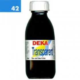 Deka Transparent 125 ml Cam Boyası 02-42 Hellblau (Açık Mavi)