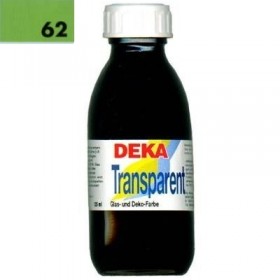 Deka Transparent 125 ml Cam Boyası 02-62 Hellgrün (Açık Yeşil)