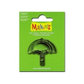 Makin's Clay Kesme Kalıbı 3 Parça Şemsiye