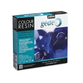 Pebeo Gedeo Colour Resin Lapis Blue Mavi Renkli Reçine 150 ml. Kit