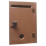 Kilitli Posta Kutusu 30x20 cm. Ahşap Obje