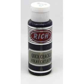 Rich Quick Crackle 84 Siyah (Kolay Çatlatma) 70 ml 