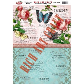 Rich Dekupaj Kağıdı 9277