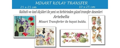 Artebella MixArt Kolay Transfer Çeşitleri