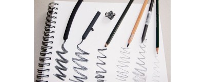 Karakalem - sketchbook- Eskiz defterler kalemler ve setler